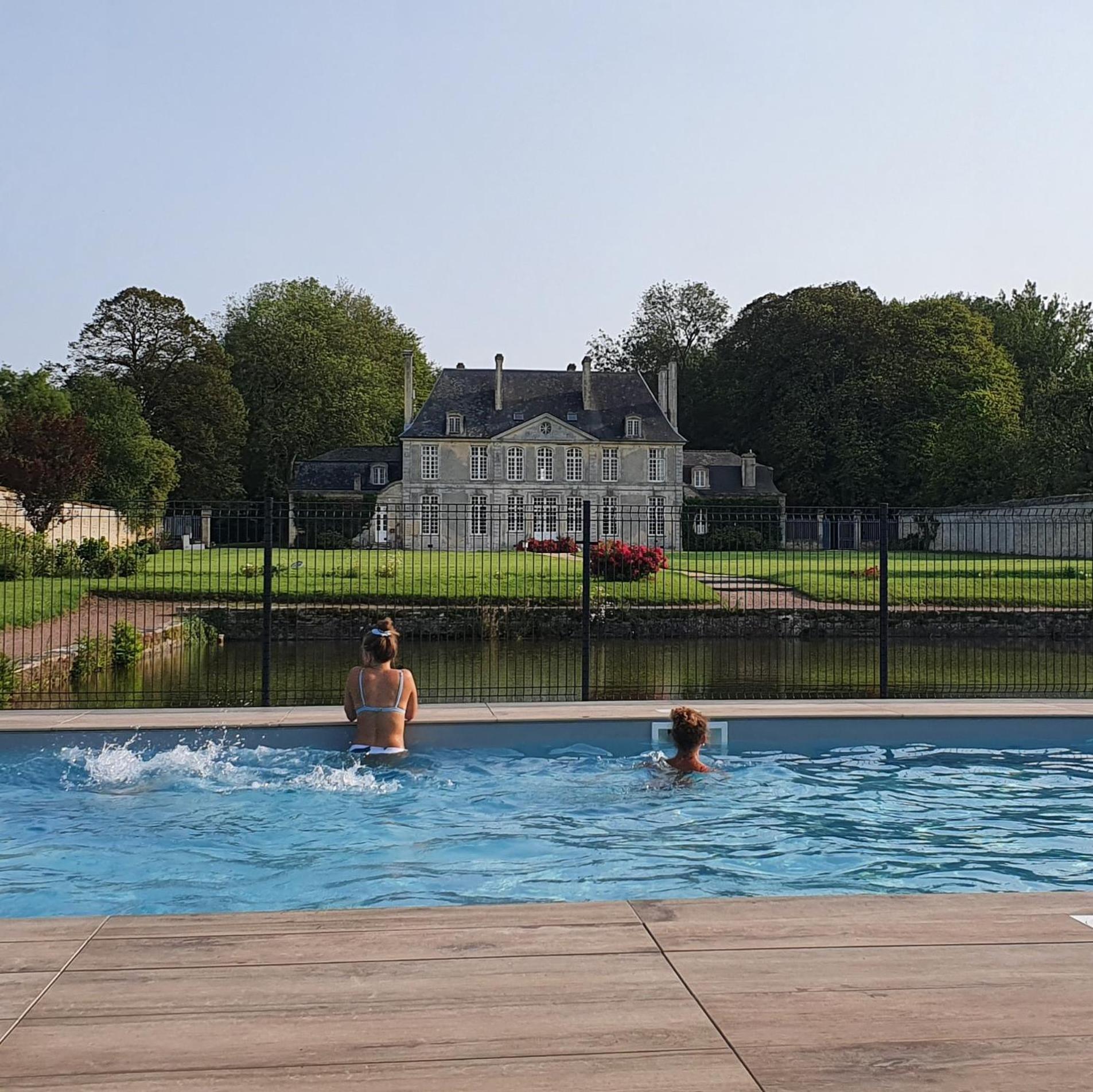 Chambres D'Hotes Chateau De Martragny Exterior foto